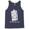 wibbly wobbly timey wimey talk whovian to me Tank Top