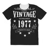 original parts vintage established 1977 perfectly aged All Over Women's T-shirt