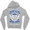 navy veteran 2 Zipper Hoodie