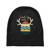 Hunting Season Retro Color 80s Style Baby Beanies