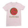 flowers Ladies Fitted T-Shirt