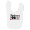 blessed sister with flower Baby Bibs