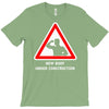 body under construction road sign T-Shirt