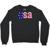 american freedom flag Crewneck Sweatshirt