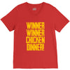 Winner Winner Chicken Dinner V-Neck Tee
