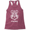 i am a viking   funny Racerback Tank