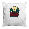 snooplax Throw Pillow