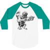 zombie 3/4 Sleeve Shirt