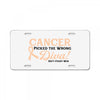 Cancer Picked The Wrong Diva License Plate