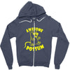 awesome possum Zipper Hoodie