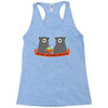 you don't win friends with salad Racerback Tank