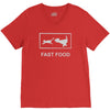 fast food funny V-Neck Tee