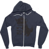 tea rex Zipper Hoodie