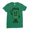 weed Ladies Fitted T-Shirt