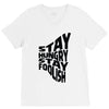 stay hungry stay foolish V-Neck Tee