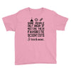 i teach mine science teacher Youth Tee