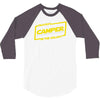 okayest camper in the galaxy funny camping 3/4 Sleeve Shirt