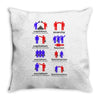 how politics work Throw Pillow