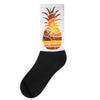 pineapple and beach Socks