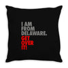 delaware state trending Throw Pillow