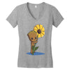 green thumb Women's V-Neck T-Shirt