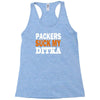 chicago bears tee packers can suck my ditka Racerback Tank