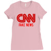 CNN Fake News Ladies Fitted T-Shirt