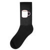 glass and coffee Socks