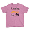 resting witch face   fall t shirt   funny halloween Youth Tee