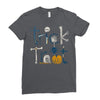 Trick or Treat Ladies Fitted T-Shirt