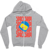 spaceship Zipper Hoodie