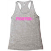 fighter breast cancer Racerback Tank