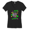 too zuul for school Women's V-Neck T-Shirt