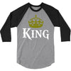 king 3/4 Sleeve Shirt