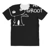 i am groot' guardians of the galaxy movie funny baby groot All Over Women's T-shirt
