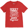 This Girl Is Taken By A Super Sexy March Boyfriend V-Neck Tee