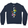 Pride Floral LGBT Colors Crewneck Sweatshirt