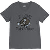 love tube mice V-Neck Tee