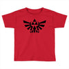 zelda logo black logo Toddler T-shirt