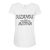 islands of aloha Maternity Scoop Neck T-shirt