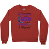 i love someone with pancreatic cancer to the moon &amp; back to infınıty Crewneck Sweatshirt