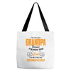 grandpaI'm Called Grandpa Because I'm Way Too Cool To Be Called Grandf Tote Bags