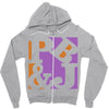 pb&amp;j vectorized Zipper Hoodie