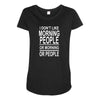 i don&rsquo;t like Maternity Scoop Neck T-shirt