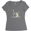 intensive care unit Women's Triblend Scoop T-shirt