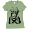 monkey redneck Ladies Fitted T-Shirt