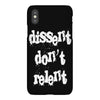 dissent dont relent iPhoneX Case