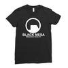 the black mesa research Ladies Fitted T-Shirt
