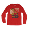 where words fail music speaks Long Sleeve Shirts