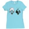 ice and fire Ladies Fitted T-Shirt